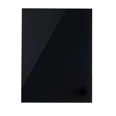 Pizarra cristal magnético 80x60cm. negra Rocada 6702-15