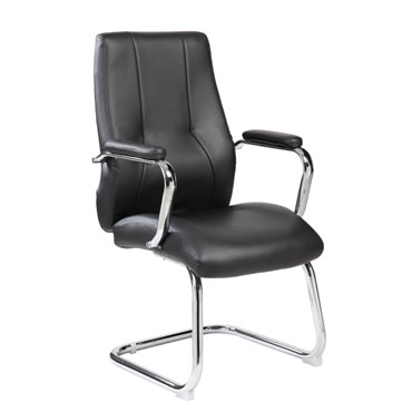 Silla oficina confidente RD-985V22 negra Rocada