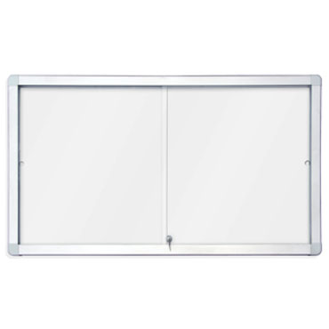 Vitrina acero puerta corredera 138x99cm. Rocada RD-3644V17