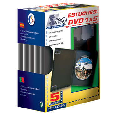 Estuche DVD PQ5 Stey