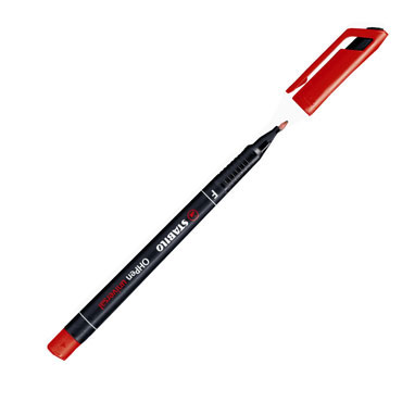 Marcador OH-Pen 0,4 mm. rojo Stabilo