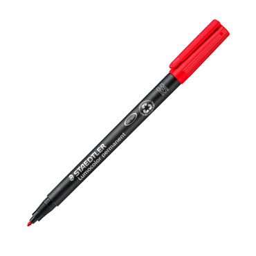 Marcador Lumocolor rojo M Staedtler 317-2 Marcador Lumocolor rojo M Staedtler 317-2