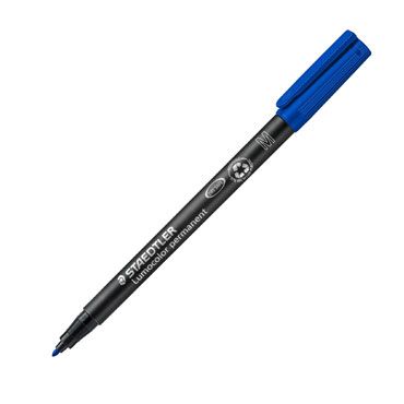 Marcador Lumocolor azul M Staedtler 317-3 Marcador Lumocolor azul M Staedtler 317-3