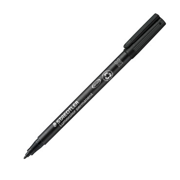 Marcador Lumocolor negro M Staedtler 317-9