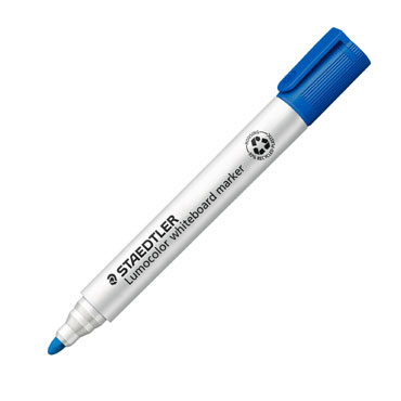 Rotulador de pizarra 351 azul Staedtler 351-3