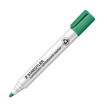 Rotulador de pizarra 351 verde Staedtler 351-5