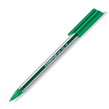 DESCATALOGADO Bolígrafo Ball 432 verde Staedtler 432M-5 DESCATALOGADO Bolígrafo Ball 432 verde Staedtler 432M-5