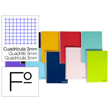 Cuaderno Smart Folio c/3mm. Liderpapel 08193