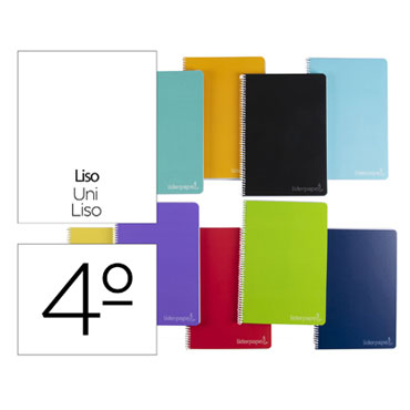 Cuaderno Witty 4º liso Liderpapel 08412