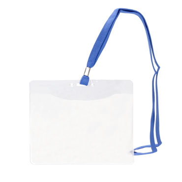 Identificador con cordón azul A6 Q-Connect 155533