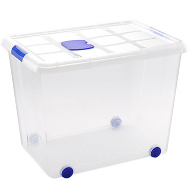 Contenedor con ruedas 86 l. Plasticforte 155911