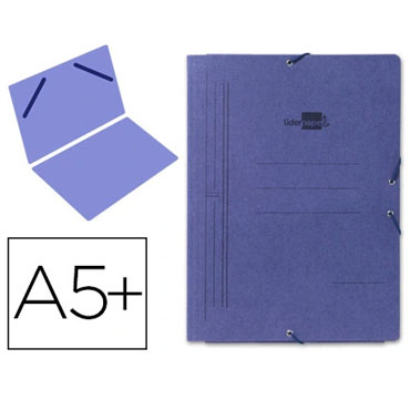 Carpeta gomas 4º sencilla Liderpapel 15796