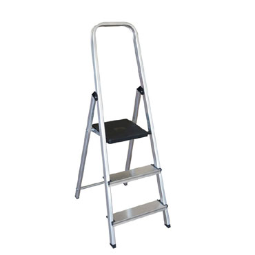 Escalera aluminio 3 peldaños Q-Connect 159577