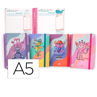 Agenda escolar Classic D/P Liderpapel 163581