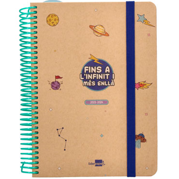 Agenda escolar Classic D/P catalán Liderpapel 166409