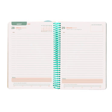 Agenda escolar Classic D/P catalán Liderpapel 166409