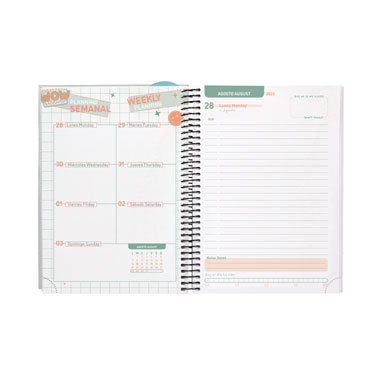 Agenda escolar College personalizable Liderpapel 166419