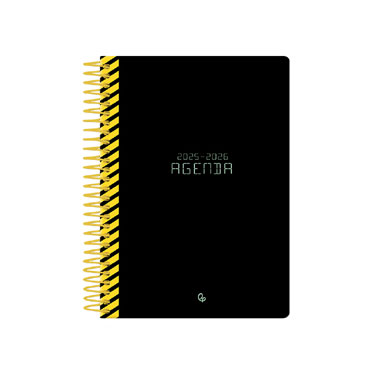 Agenda escolar Classic S/V negra Liderpapel 172343 Agenda escolar Classic S/V negra Liderpapel 172343