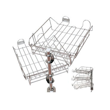 3 bandejas metálicas giratorias Q-Connect 20909