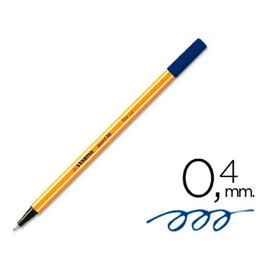 Rotulador Point 88 azul Stabilo 88/41