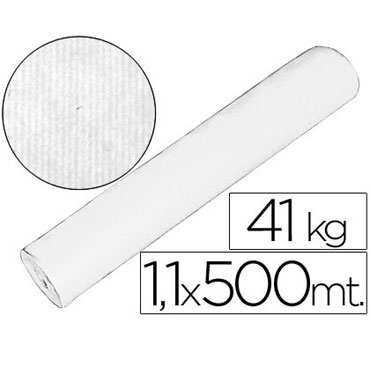 Rollo kraft blanco 41 Kg. 110 cm.38009