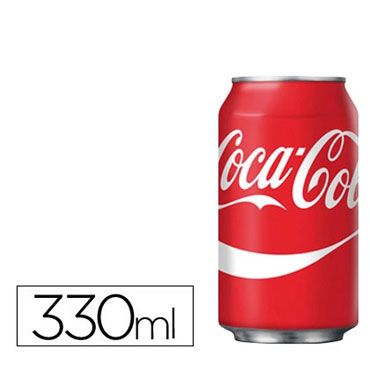 Refresco Coca-Cola lata 330 ml.
