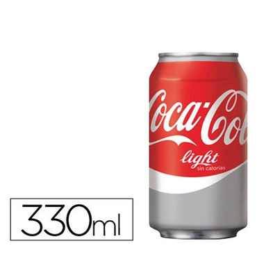Refresco Coca-Cola Light lata 330 ml.