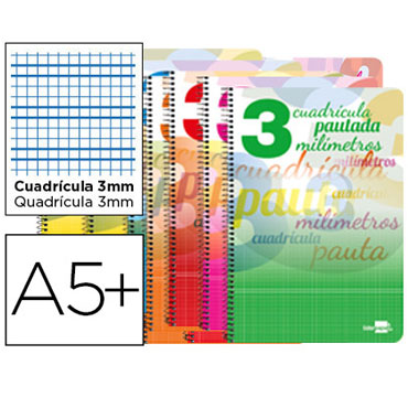 Cuaderno Pautaguía 4º pauta 3mm. Liderpapel 51704