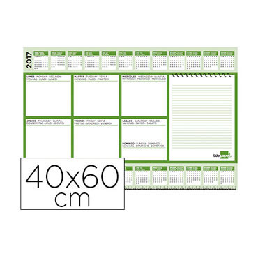 Planning de sobremesa 60x40 cm. Q-Connect 53899