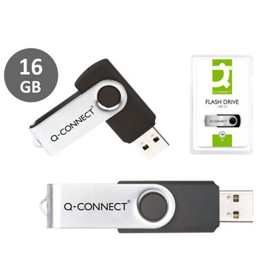 Memoria USB Flash 16 GB Q-Connect