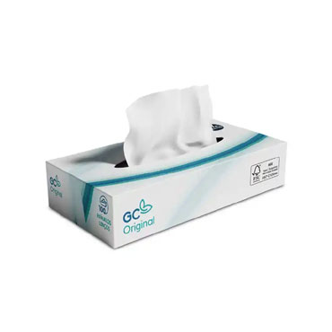 CJ100 pañuelos de papel tisú 2 capas