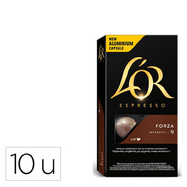 CJ10 monodosis café Marcilla L'Or espresso Forza