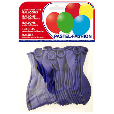 20 globos azul marino pastel 63218