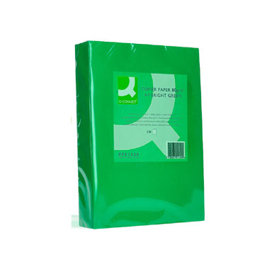 500HJ papel verde intenso 80 g/m² Din A-4 Q-Connect 72059