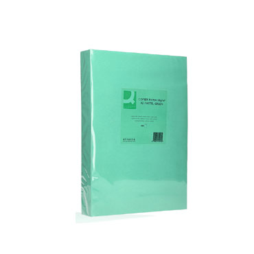 500HJ papel verde 80 g/m² Din A-3 Q-Connect 72191