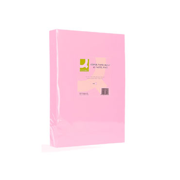 500HJ papel rosa 80 g/m² Din A-3 Q-Connect 72192