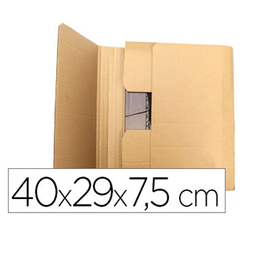 Caja para libros 400x290x75 mm. Q-Connect 75242
