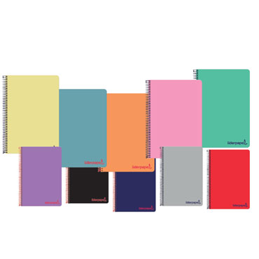 Cuaderno WONDER PP 100HJ Din A-7 rosa Liderpapel 08921