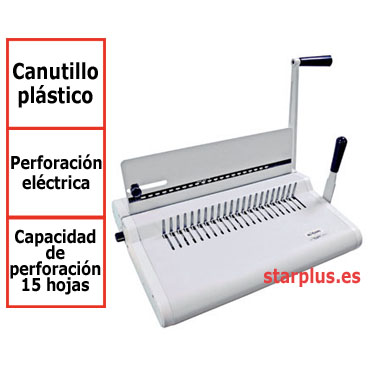 Encuadernadora canutillo TCC-21 eléctrica Yosan  0509TC21E