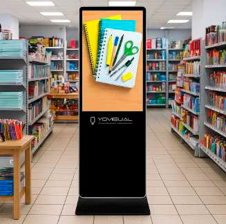 Tótem para interior no táctil de 55 pulgadas Yovisual