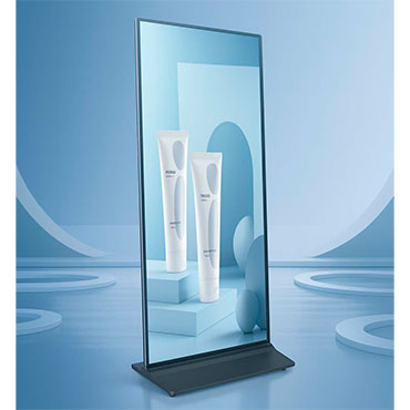 Tótem para interior no táctil visualización completa de 75 pulgadas Yovisual