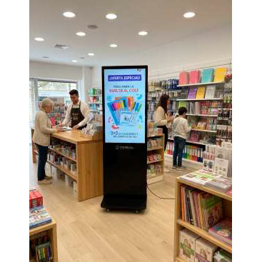 Tótem para interior no táctil de 55 pulgadas Yovisual