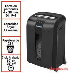 Destructora papel Fellowes 73Ci uso profesional 4601101