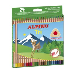 24 lápices de color Tri Alpino AL000129