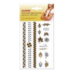 Tatuajes metálicos Alpino DL000650