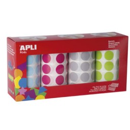 Gomet redondo metal en rollo Apli 17685