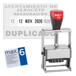 Fechador Classic 3660 personalizable microban Colop &3660