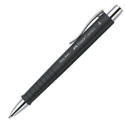 Bolígrafo Polly Ball XB negro Faber Castell 241153