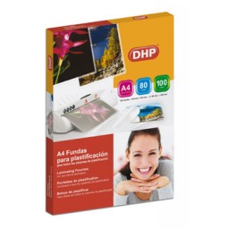 Cartera plastificación Din A-4 80? DHP PP580-02