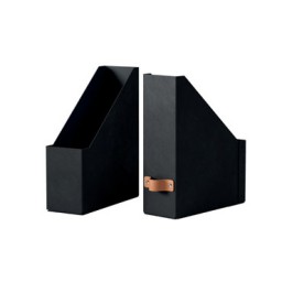 2 Revisteros montables 900h negros Leitz 24710095